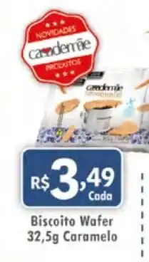 Royal Supermercados Biscoito Wafer Caramelo oferta
