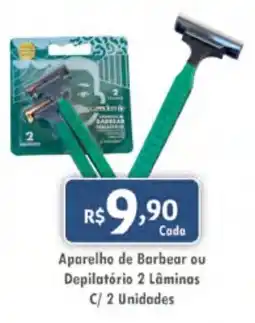 Royal Supermercados Aparelho de Barbear ou Depilatório 2 Lâminas oferta