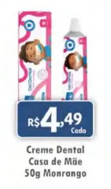 Royal Supermercados Creme Dental Casa de Mae oferta