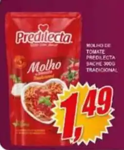Vianense Supermercados molho de tomate predilecta oferta