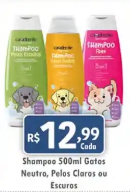 Royal Supermercados Shampoo Gatos Neutro, Pelos Claros ou Escuros oferta