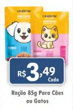 Royal Supermercados Ração 85g Para Cães ou Gatos oferta