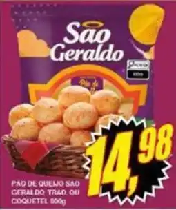 Vianense Supermercados Pão de queijo são geraldo trad. ou coquetel oferta