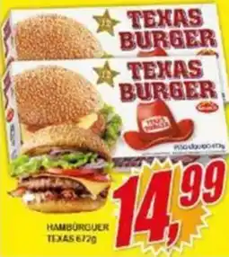 Vianense Supermercados Hambúrguer texas oferta