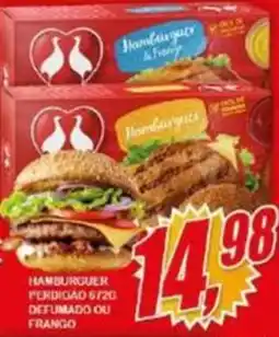 Vianense Supermercados Hambúrguer de frango oferta