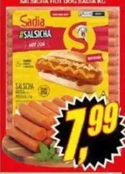 Vianense Supermercados Salsicha hot dog sadia kg oferta