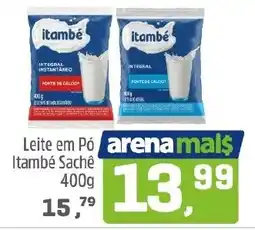 Arena Atacado Leite em Pó Itambé Sachê oferta