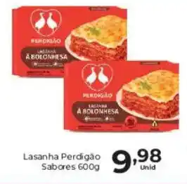 Lasanha perdigão sabores