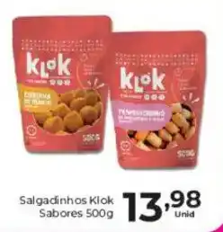 Comercial Esperança Salgadinhos de Klok Sabores oferta