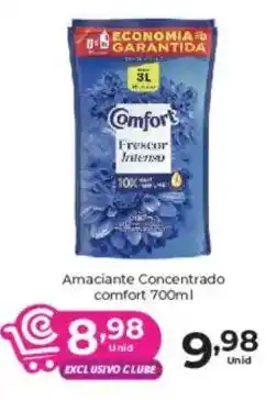 Comercial Esperança Amacianete concentrado comfort 700ml oferta
