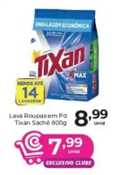 Comercial Esperança Lava Roupas em Pó Tixan Sachê oferta