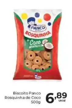 Comercial Esperança Biscoito Panco Rosquinha de Coco oferta