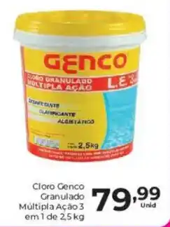 Comercial Esperança Cloro Genco Granulado Múltipla Ação 3 oferta