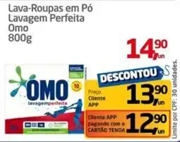 Tenda Atacado Lava-Roupas em Pó Lavagem Perfeita Omo oferta
