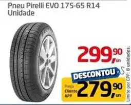 Tenda Atacado Pneu Pirelli EVO 175-65 R14 oferta