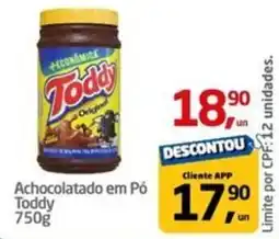 Tenda Atacado Achocolatado em Pó Toddy oferta