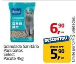 Tenda Atacado Granulado Sanitário Para Gatos Select oferta