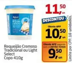 Tenda Atacado Requeijão cremoso tradicional ou light select oferta