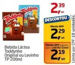 Tenda Atacado Bebida Láctea Toddynho Original ou Levino oferta