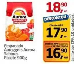 Tenda Atacado Empanado Auroggets Aurora Sabores oferta