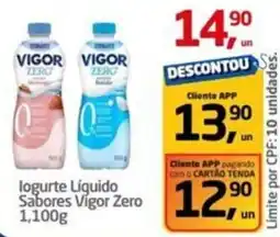 Tenda Atacado logurte líquido sabores vigor zero oferta