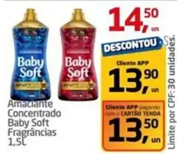 Tenda Atacado Amaciante Concentrado Baby Soft Fragrâncias oferta