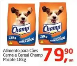 Tenda Atacado Alimento para Cães Carne e Cereal Champ oferta