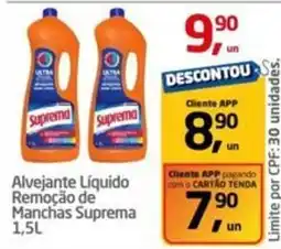 Tenda Atacado Alvejante Líquido Remoção de Manchas Suprema oferta