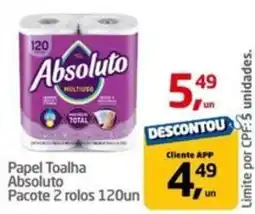 Tenda Atacado Papel Toalha Absoluto oferta