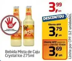 Tenda Atacado Bebida Mista de Caju Crystal Ice oferta