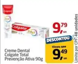 Tenda Atacado Creme Dental Colgate Total Prevenção Ativa oferta