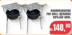 CoopBom Churrasqueira tok grill redonda oferta