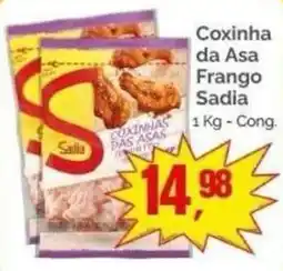Supermercados Rena Coxinha da Asa Frango Sadia oferta