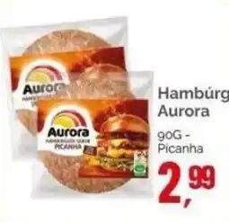 Supermercados Rena Hambúrguer aurora oferta