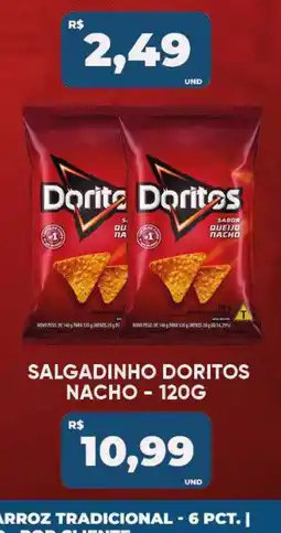 Tatico Salgadinho Doritos Nacho oferta