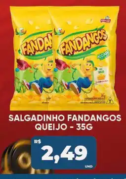 Tatico Salgadinho fandangos queijo oferta
