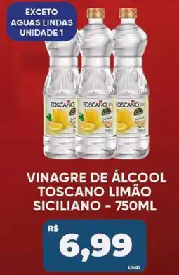 Tatico vinagre de álcool toscano limão siciliano oferta