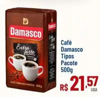 Café damasco tipos