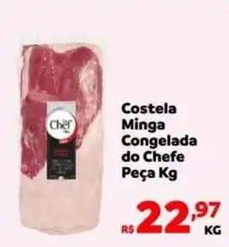 Max Atacadista Costela Minga Congelada do Chefe Peça Kg oferta