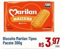 Max Atacadista Biscoito marilan tipos oferta