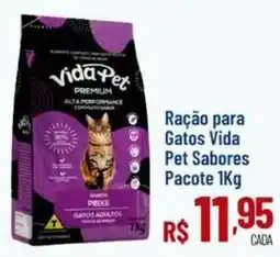 Max Atacadista Ração para Gatos Vida Pet Sabores oferta