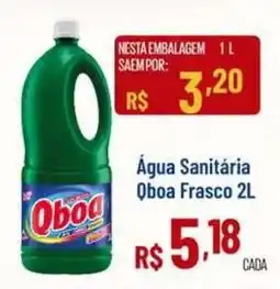 Max Atacadista Água Sanitária Oboa Frasco 2L oferta