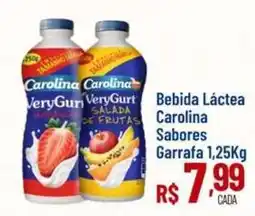 Max Atacadista Bebida Láctea Carolina Sabeores oferta