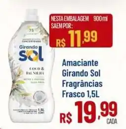Max Atacadista Amaciante girando sol fragrâncias oferta