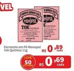 Macromix Atacado Fermento em Pó Monopol Tok Quimico oferta