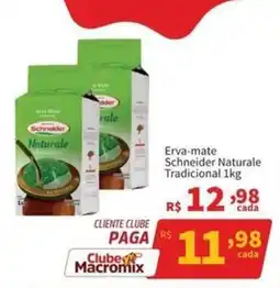 Macromix Atacado Erva-mate schneider naturalle tradicional oferta