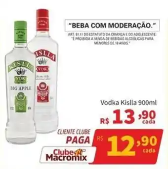 Macromix Atacado Vodka Kislla oferta
