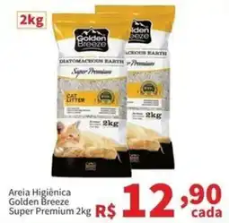 Macromix Atacado Areia Higiênica Golden Breeze Super Premium oferta
