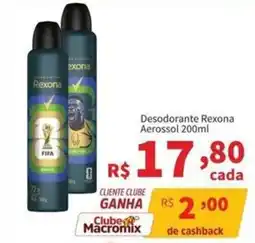 Macromix Atacado Desodorante rexona oferta