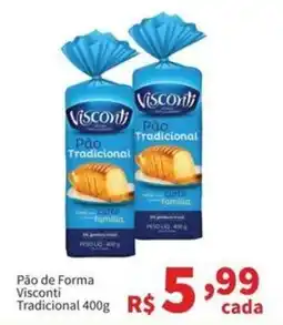 Macromix Atacado Pão de Forma Visconti Tradicional oferta